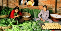 Nhiều người vẫn nấu bánh chưng